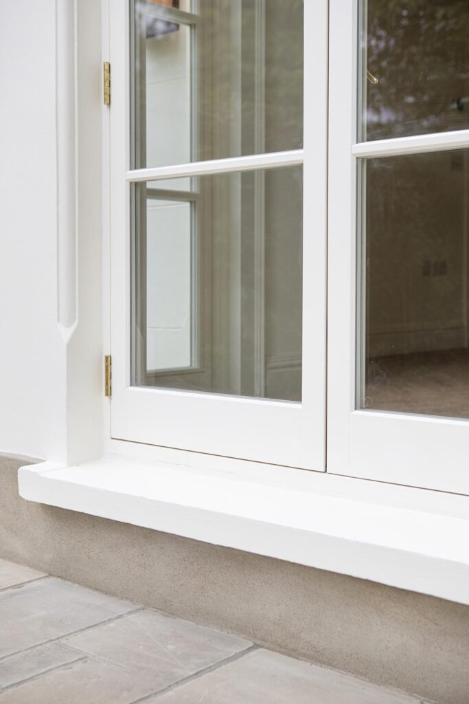 Timber entrance doors