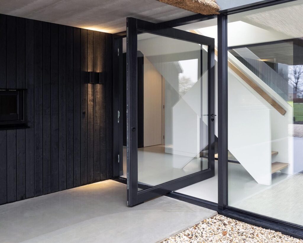 Pivot Doors FritsJurgens Pivot Timber Glazed External Door