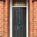 Timber Front Door Clapham South London