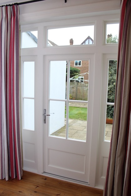Wooden French Doors In London Sashed Single Hardwood French Door In Kew