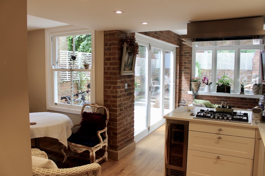 Bi-folding doors in London W9