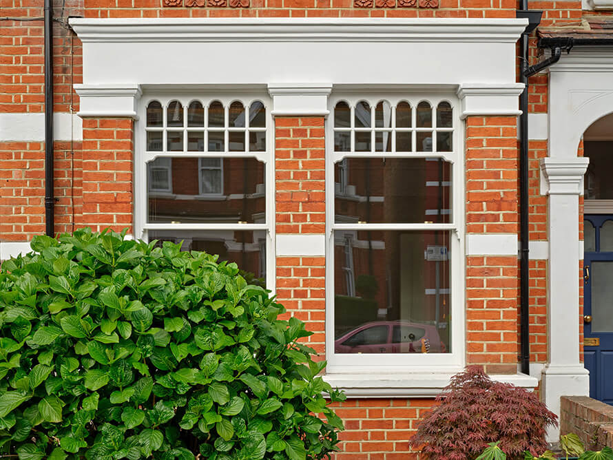 Sash windows in Kensal Rise London