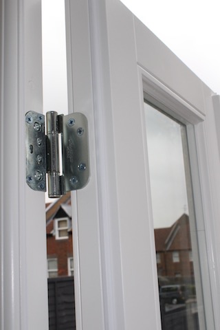 French door parliament hinge