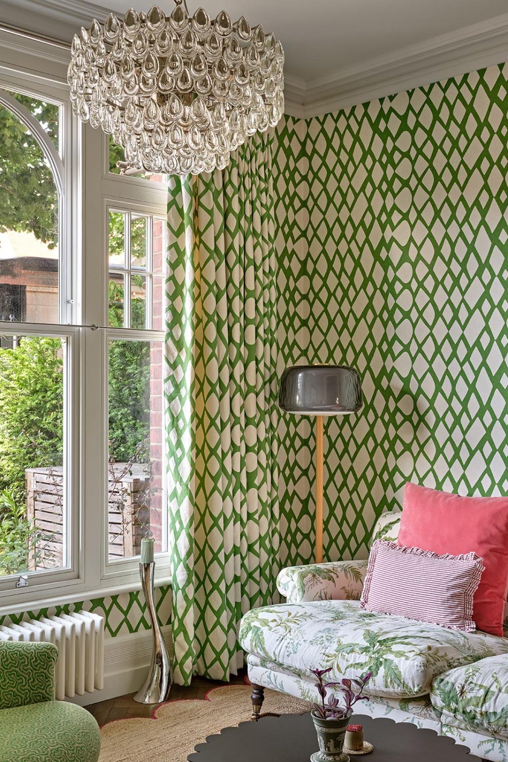 A timber window in a Barnes conservation area