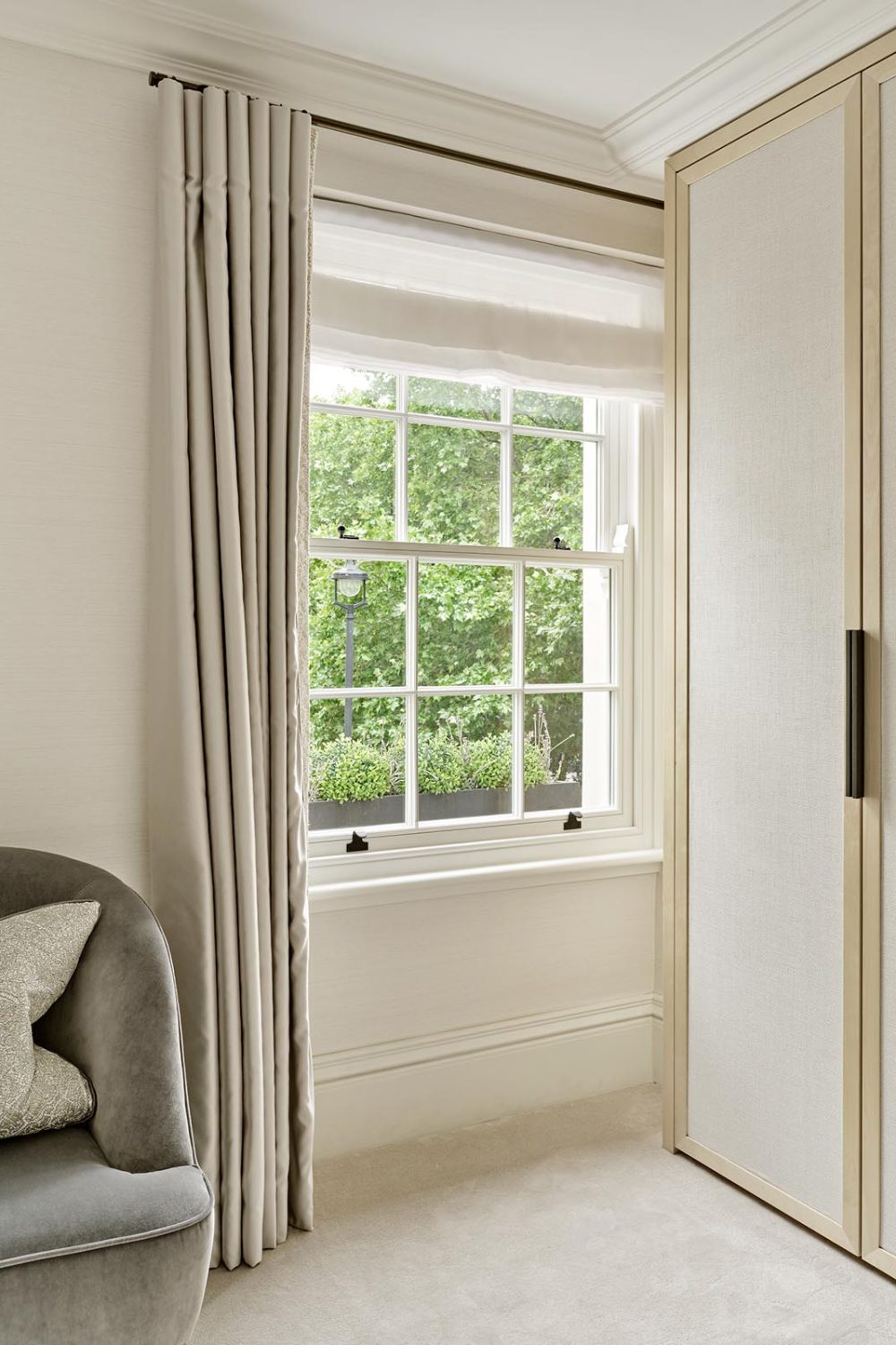 An accoya sash window made by Sashed