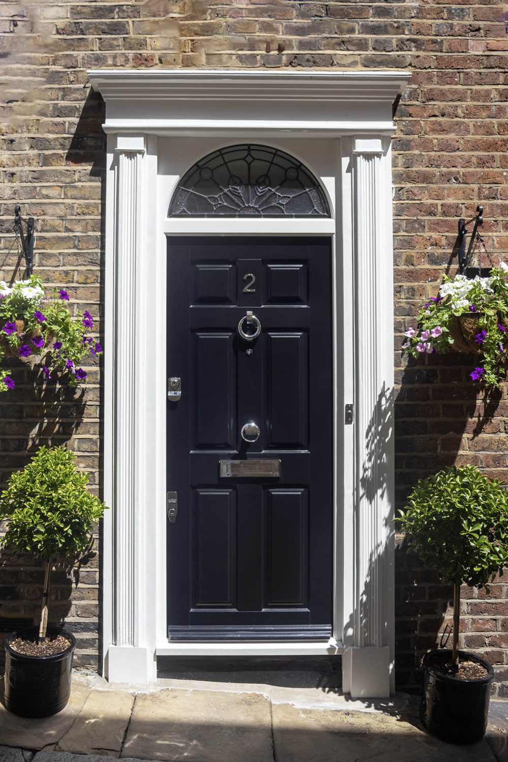 a timber entrance door made by Sashed