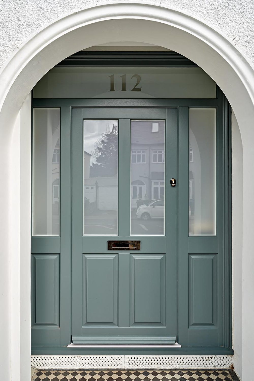 A timber entrance door south London