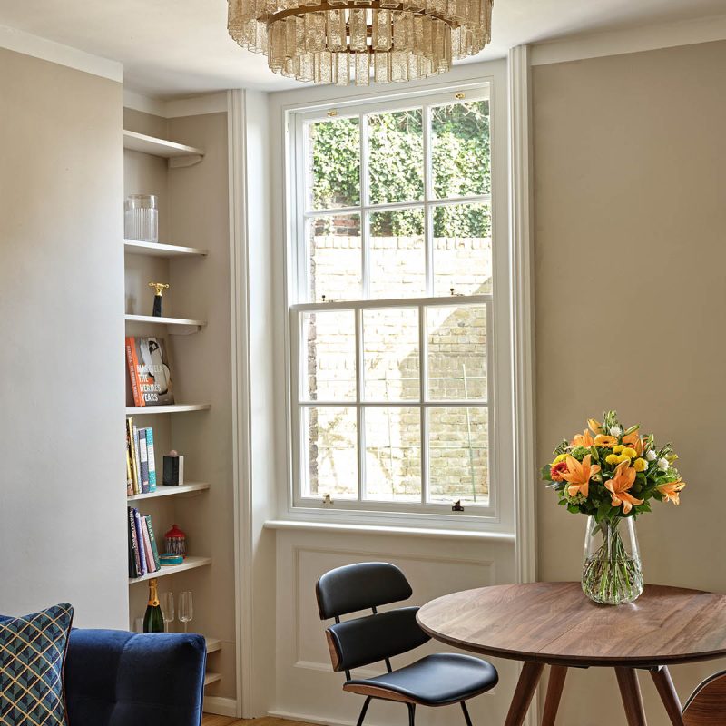 a vacuum glazed window
