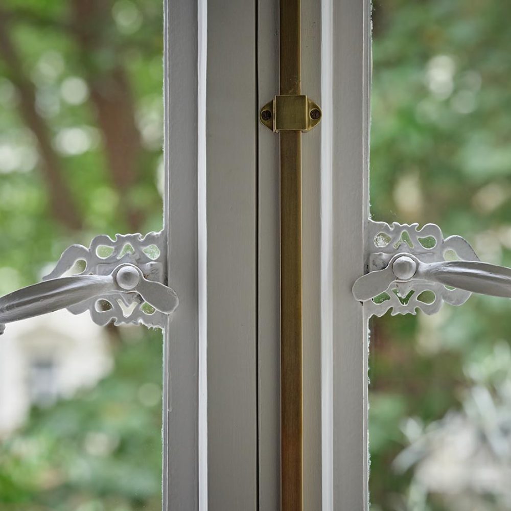 Steel window fittings