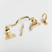 Brass latches and handles