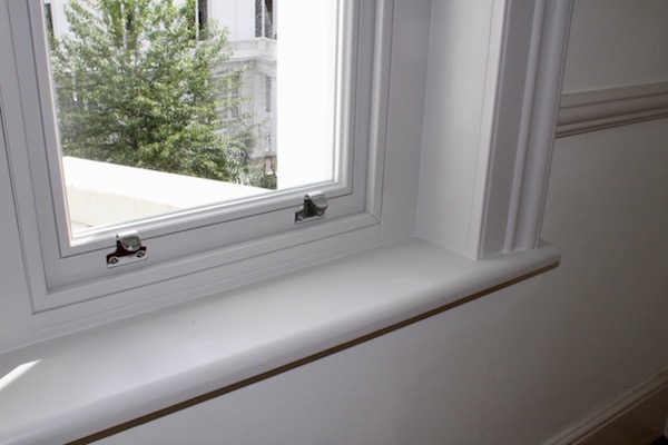 Sash windows with matching architrave and sills