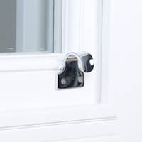 Hooks to raise a sliding sash window
