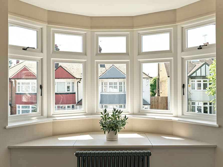 Richmond Casement Bay window- Black Frame